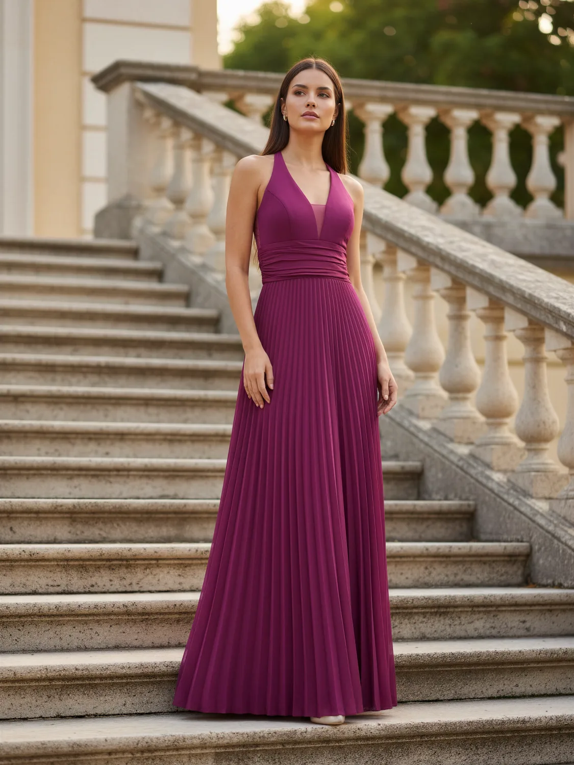 Vestido Gowara fúcsia